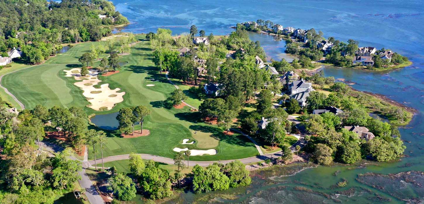 Island Course Slide background